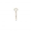 Solitaire Platine et Diamant 5
