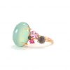 Bague Délice - Calcédoine, Spinelle et Saphir 2