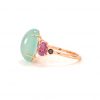 Bague Délice - Calcédoine, Spinelle et Saphir 3