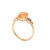 Bague Exquise - Or Jaune et Saphirs 4