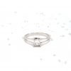 Solitaire Elyseum - Diamant Princesse et Or 18k