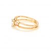 Solitaire Malaya - Or jaune 18k et Diamant 3