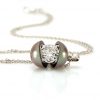 Pendentif Secret, Perle et Diamant 4