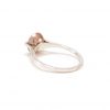 Solitaire Earth, Or blanc Perle et Diamant 3