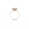 Solitaire Earth, Or blanc Perle et Diamant 4