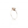 Solitaire Earth, Or blanc Perle et Diamant 5