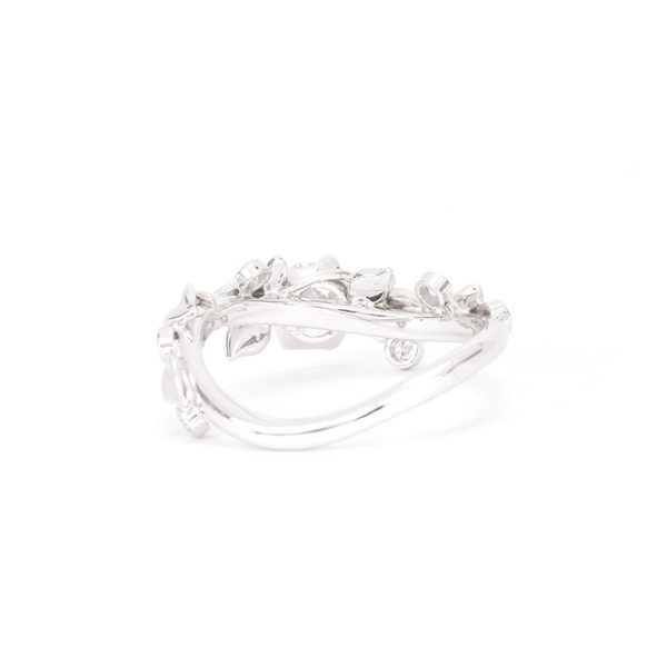 Bague Rosée, diamants et or blanc 4
