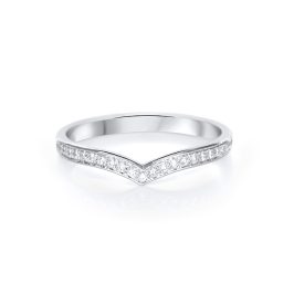 Alliance Diadème, or blanc et diamants 4