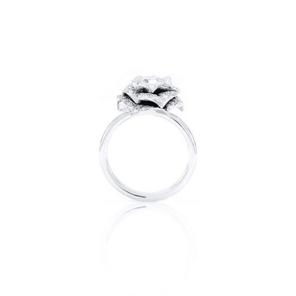 Bague Carmen, Or blanc et diamants 3