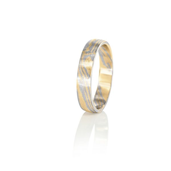 alliance mokume gane, or 18 carats 3