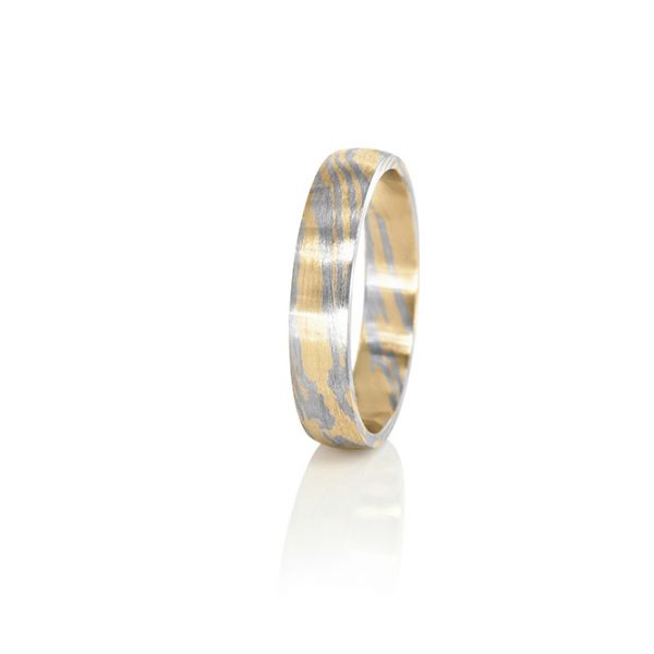 alliance mokume gane, or 18 carats 2