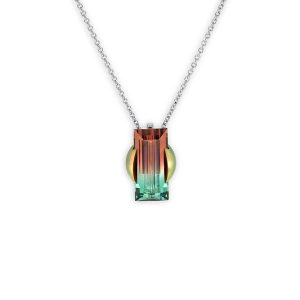 pendentif perle de tahiti et tourmaline watermelon 4