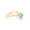 Bague en or rouge 18 carats et zircon 4