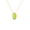 Pendentif or jaune, perle gold et péridot 7