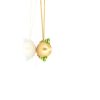 Pendentif or jaune, perle gold et péridot 6