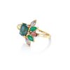 Bague Givrée, or jaune et pierres précieuses 8