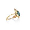 Bague Givrée, or jaune et pierres précieuses 7