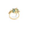 Bague Givrée, or jaune et pierres précieuses 6