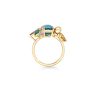 Bague Givrée, or jaune et pierres précieuses 3