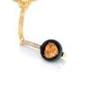 pendentif coeur de grenat spéssartite 7