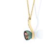 pendentif coeur de grenat spéssartite 1
