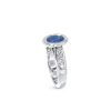 Or blanc, diamants et saphir 1