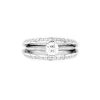 Bague modulable en or blanc 18k et diamants 2