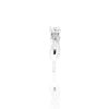 or blanc 18k, diamant et tresse en or 1