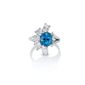 Bague Mama Qusha, Diamant zircon et or 5