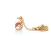 Pendentif Grenade or et rubis 4