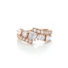 bague tsarine diamants et or rouge 1