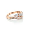bague tsarine diamants et or rouge 2