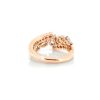 bague tsarine diamants et or rouge 3