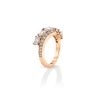 bague tsarine diamants et or rouge 8