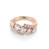 bague tsarine diamants et or rouge 9